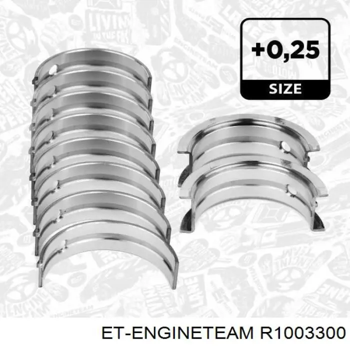 Кільця поршневі на 1 циліндр, STD. ET Engineteam R1003300 ціна, від 20.16 USD