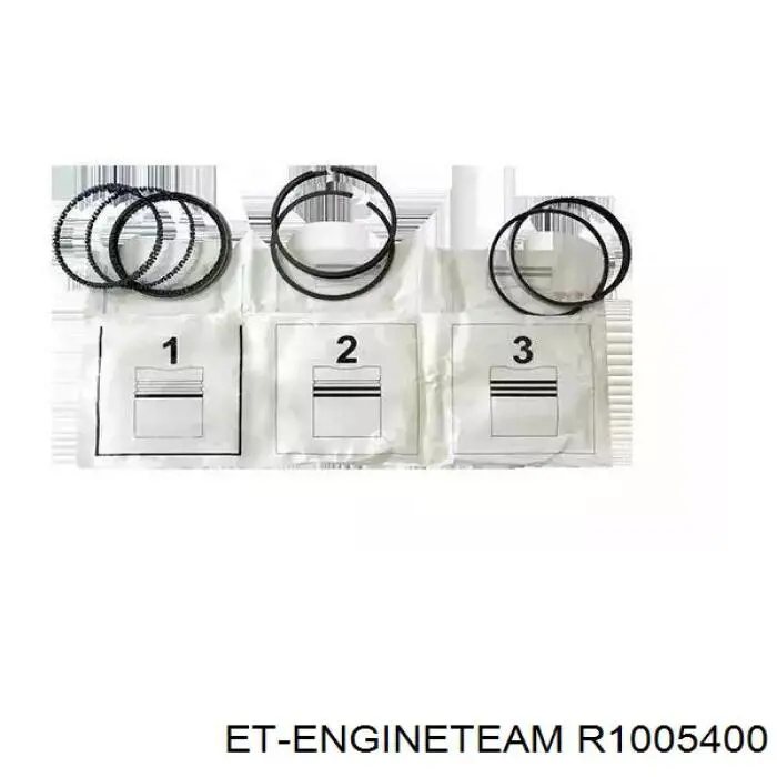 Кільця поршневі на 1 циліндр, STD. R1005400 ET Engineteam