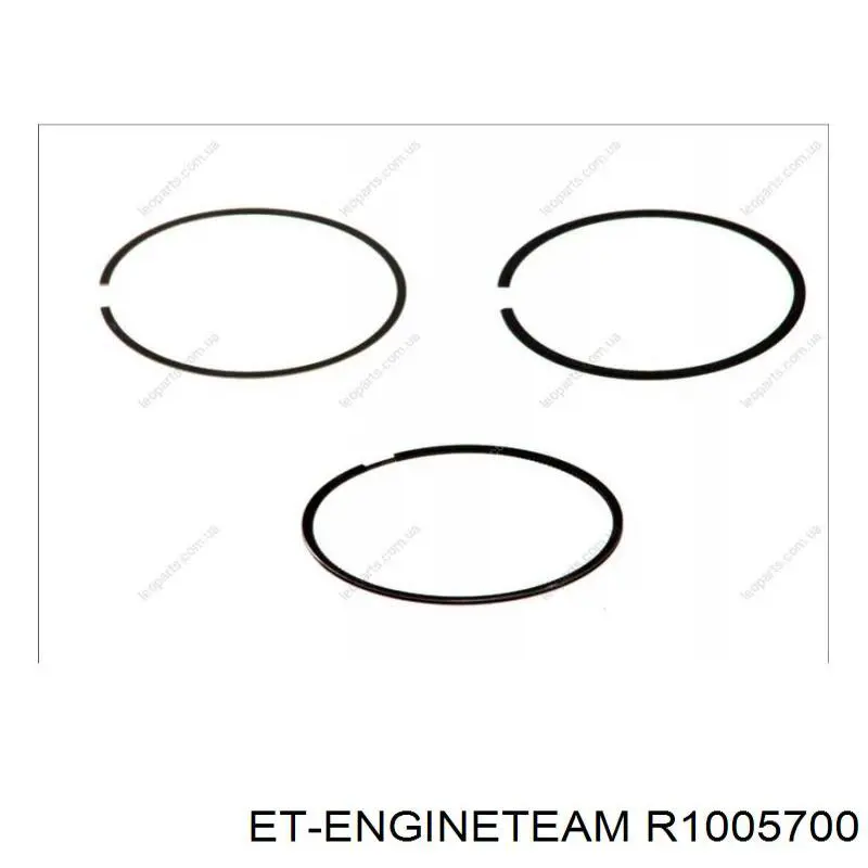 Кільця поршневі на 1 циліндр, STD. R1005700 ET Engineteam
