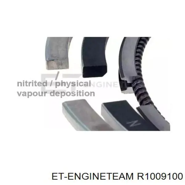 Кільця поршневі на 1 циліндр, STD. ET Engineteam R1009100 ціна, від 18.47 USD