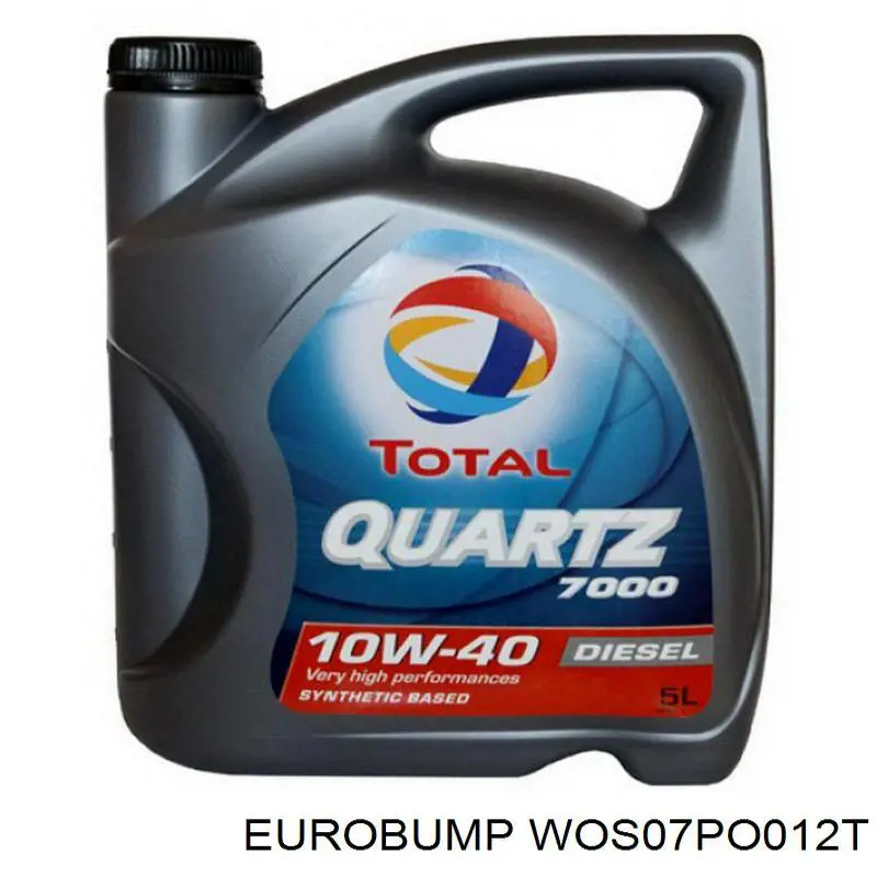 Передній бампер WOS07PO012T Eurobump