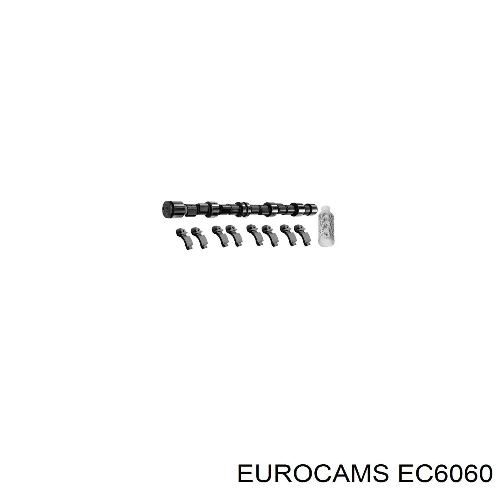 EC6060 Eurocams розподільний вал двигуна випускний