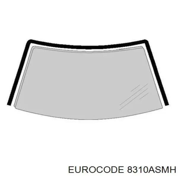 Купити 8310ASMH Eurocode Захисна накладка переднього скла