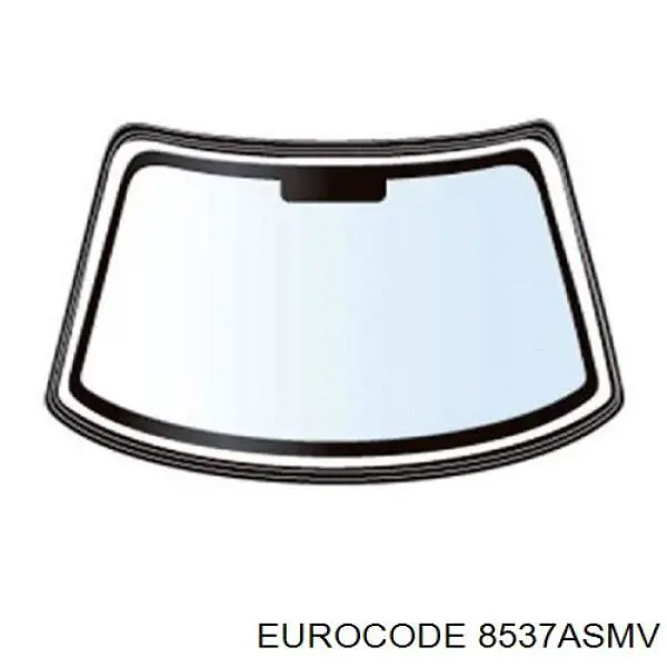 Купити 8537ASMV Eurocode Ущільнювач лобового скла