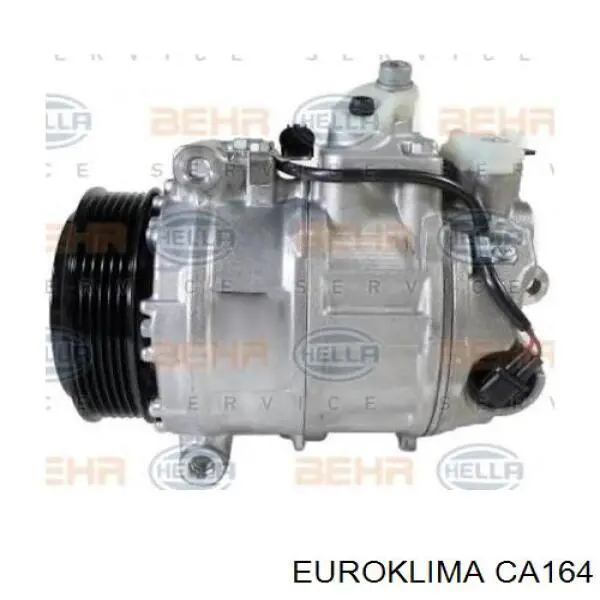 CA164 Euroklima Шків компресора кондиціонера