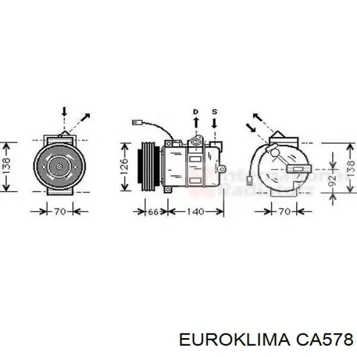  CA578 Euroklima