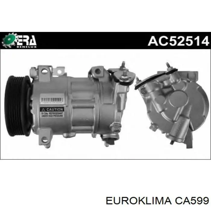 CA599 Euroklima Привід компресора системи опалення