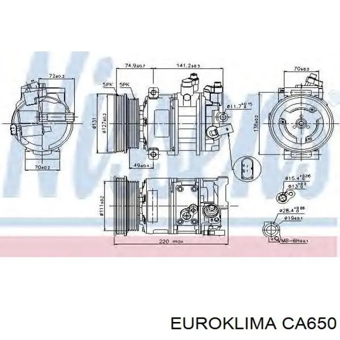  CA650 Euroklima