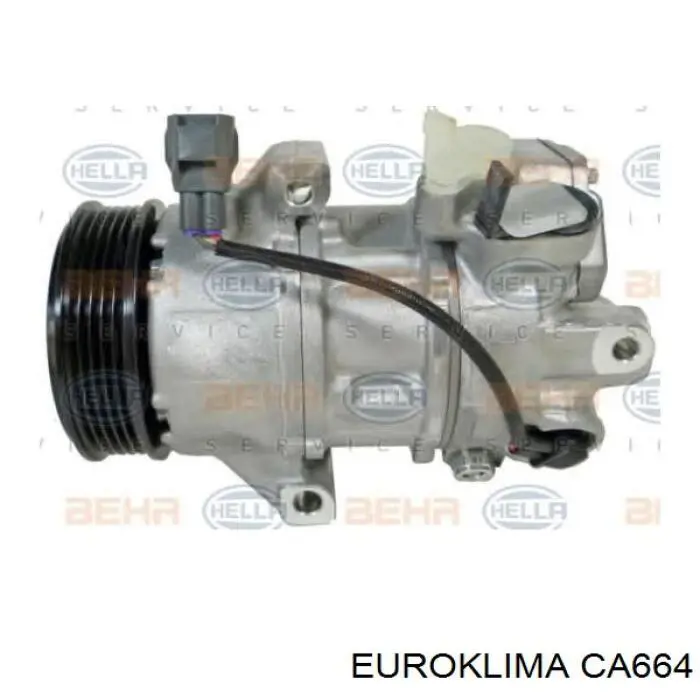 Муфта компресора кондиціонера Euroklima CA664 ціна, від 69.28 USD