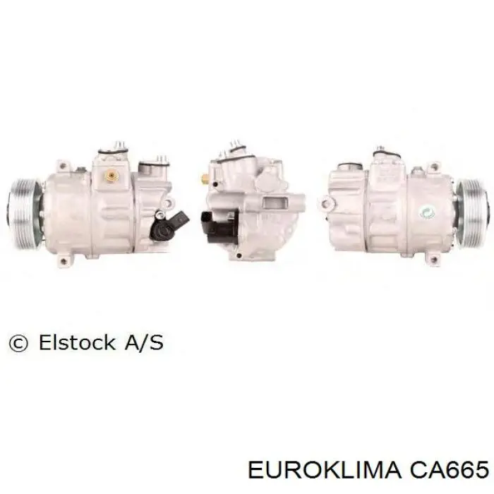 Купити CA665 Euroklima Супорт гальмівний передній лівий