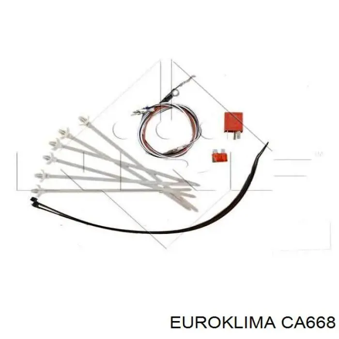 Муфта компресора кондиціонера Euroklima CA668 ціна, від 54.17 USD
