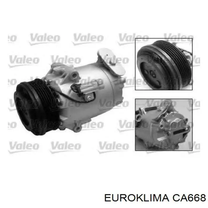 CA668 Euroklima Привід компресора системи опалення
