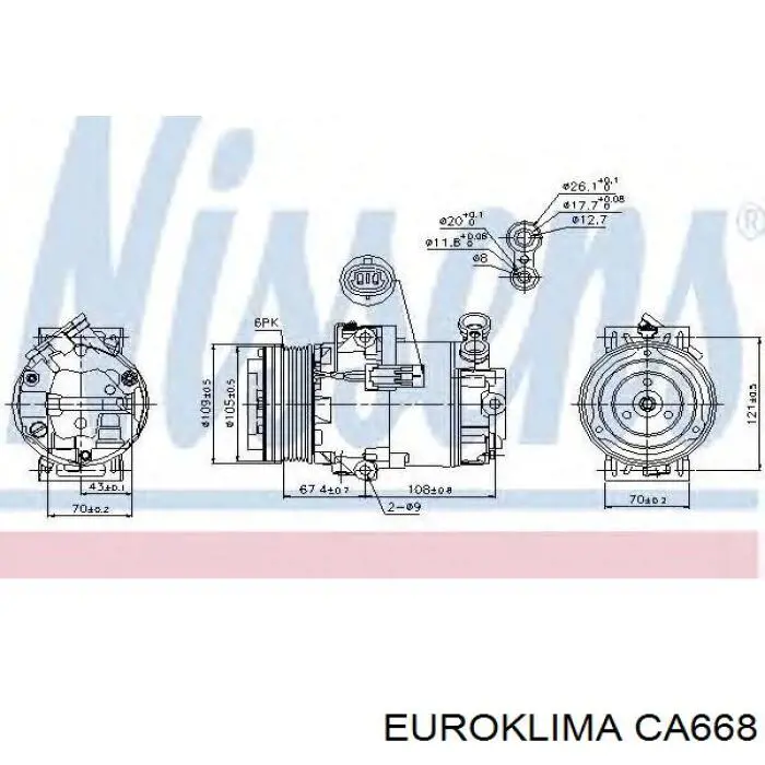  CA668 Euroklima