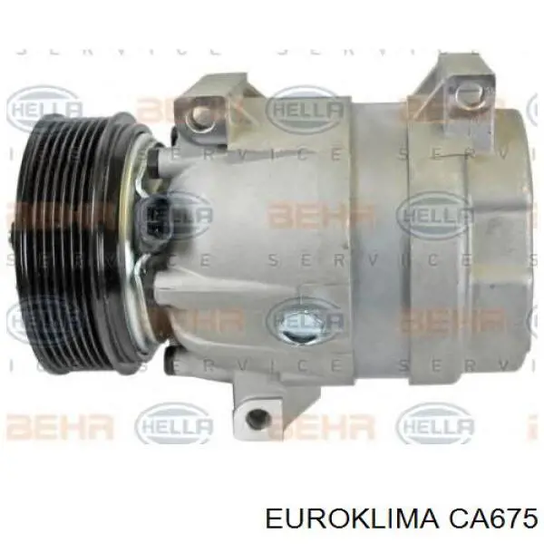 CA675 Euroklima Шків компресора кондиціонера