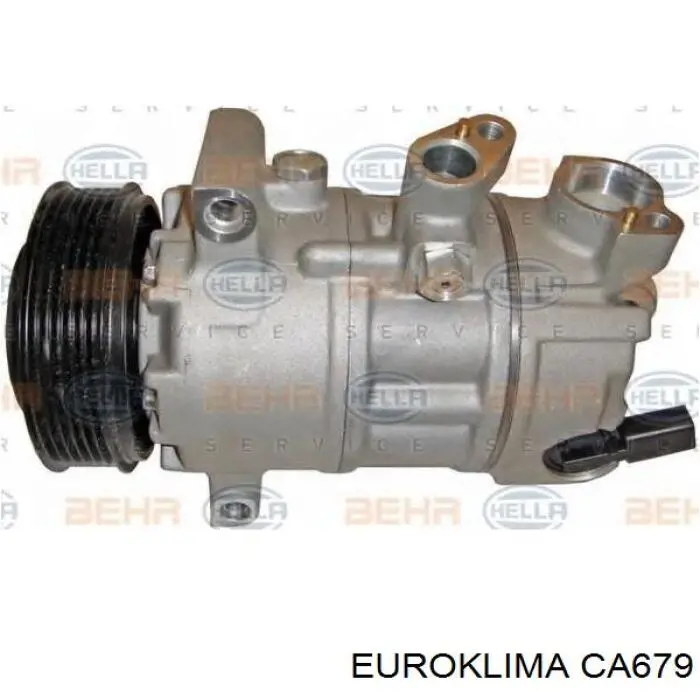 CA679 Euroklima Шків компресора кондиціонера