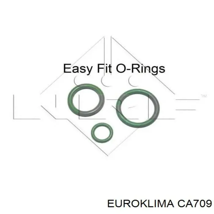 CA709 Euroklima Шків компресора кондиціонера