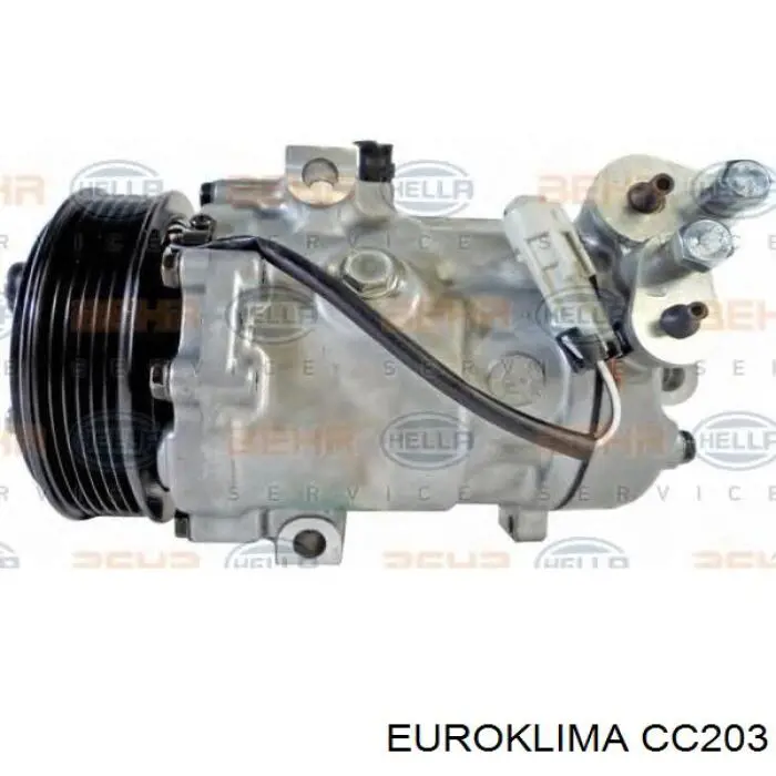 Муфта компресора кондиціонера CC203 Euroklima