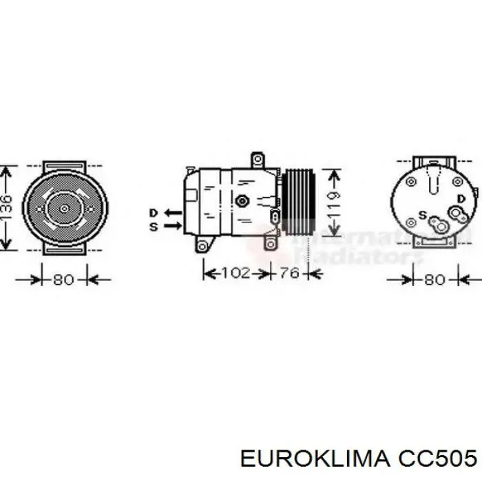  CC505 Euroklima