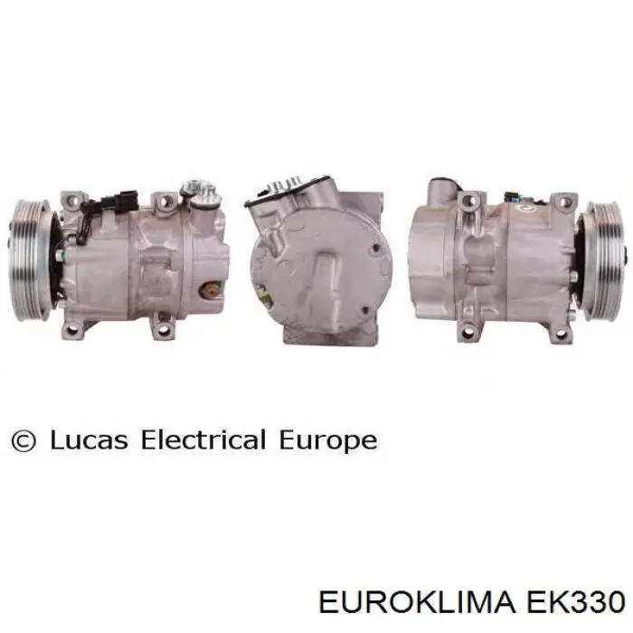 Купити EK330 Euroklima Диск муфти компресора кондиціонера