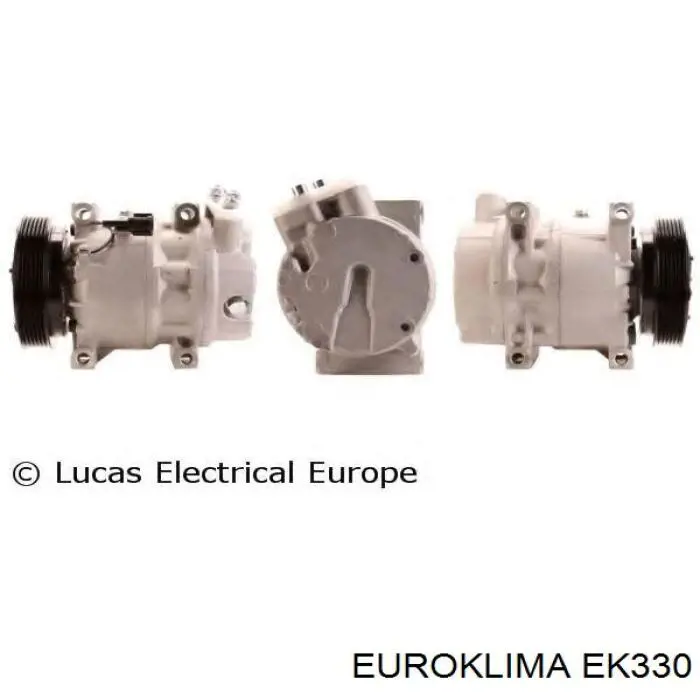 EK330 Euroklima Диск муфти компресора кондиціонера