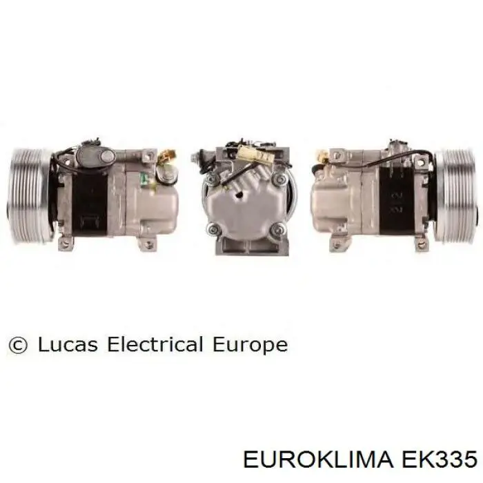 Диск муфти компресора кондиціонера Euroklima EK335 ціна, від 18.60 USD