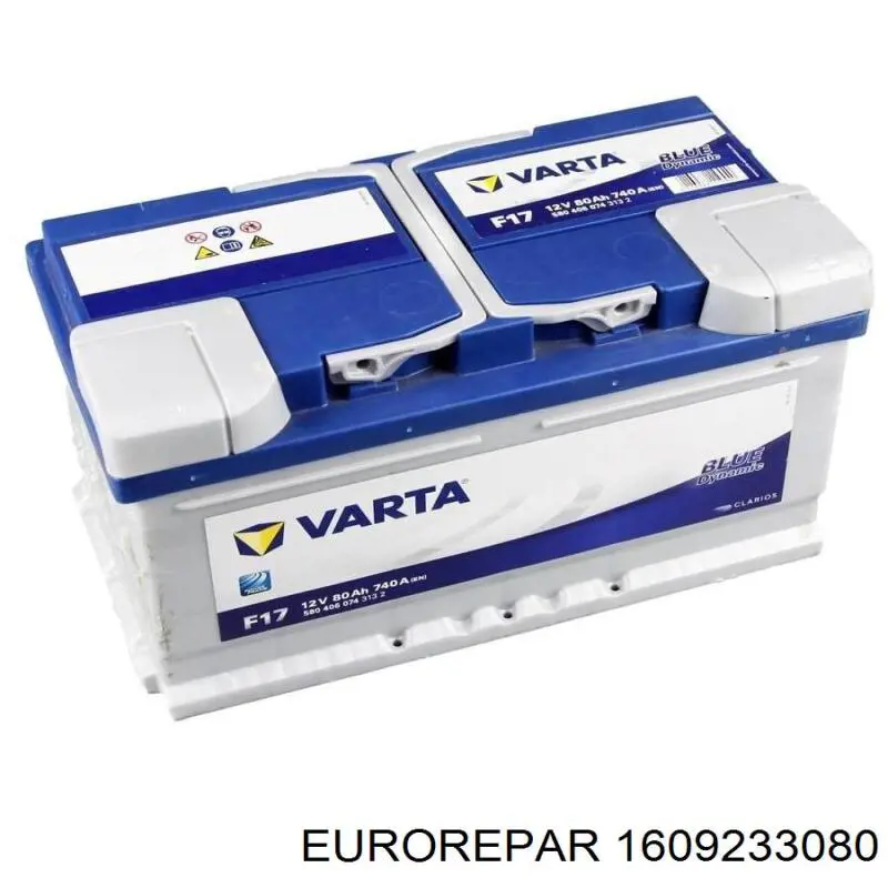 Купити 1609233080 Eurorepar Автомобільна батарея