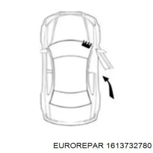 Фільтр повітряний обігрівача Eurorepar 1613732780 ціна, від 6.53 USD