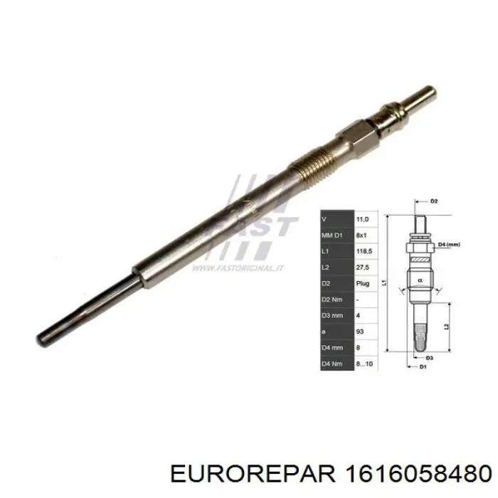 1616058480 Eurorepar Свічки розжарювання