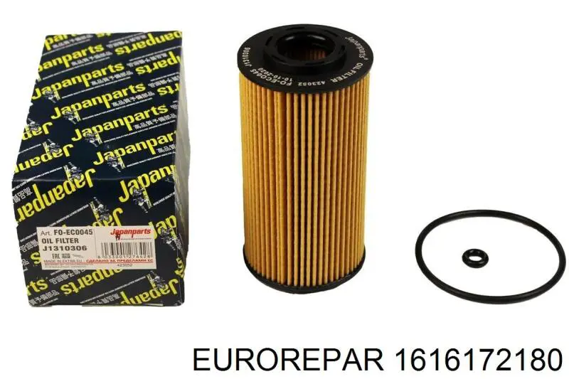 Масляний фільтр двигуна Eurorepar 1616172180 ціна, від 4.10 USD
