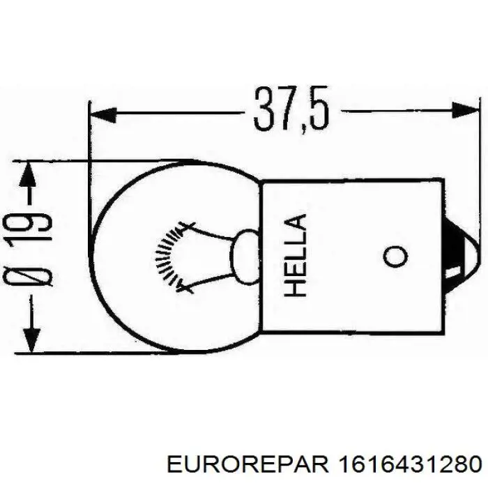  Eurorepar 1616431280 ціна, від 1.15 USD