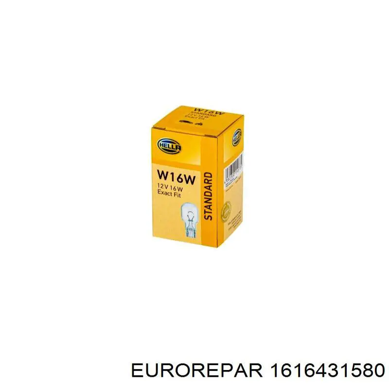 Лампочка плафону освітлення салону/кабіни Eurorepar 1616431580 ціна, від 0.56 USD