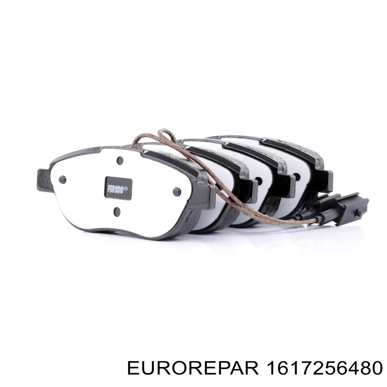 Купити 1617256480 Eurorepar Колодки гальмівні передні, дискові
