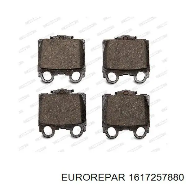 Задні дискові колодки Eurorepar 1617257880