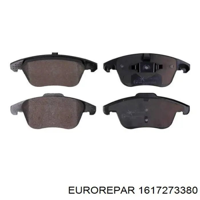 Гальмівні колодки Eurorepar 1617273380 ціна, від 33.16 USD