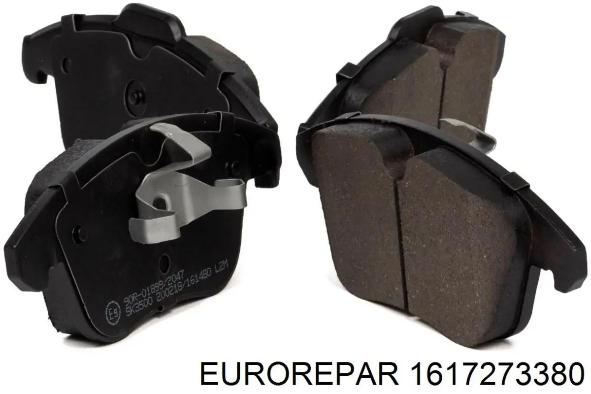 1617273380 Eurorepar Передні гальмівні колодки