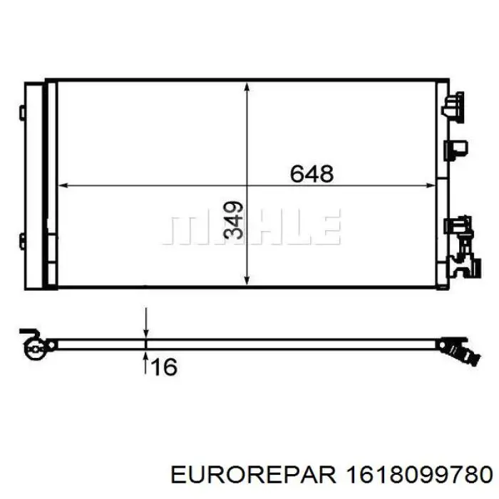 1618099780 Eurorepar Конденсатор
