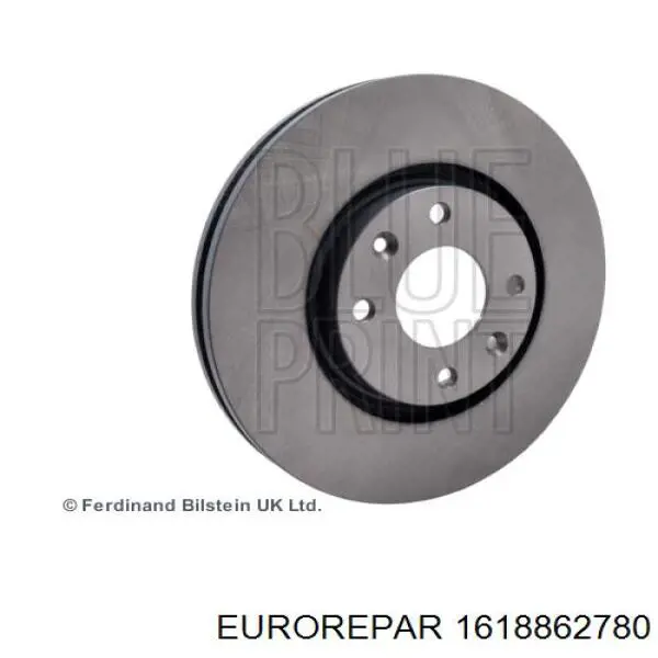 Диск переднього гальма Eurorepar 1618862780 ціна, від 37.56 USD