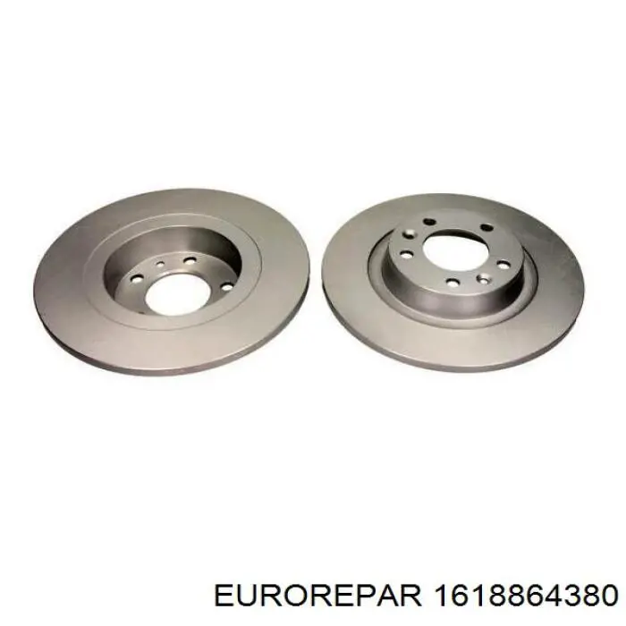 Гальмівні диски 1618864380 Eurorepar