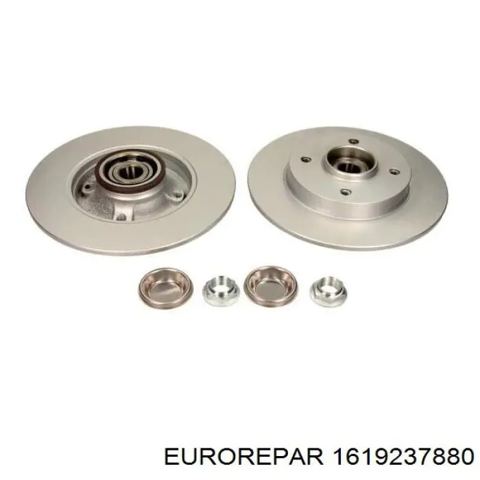 1619237880 Eurorepar диск гальмівний задній