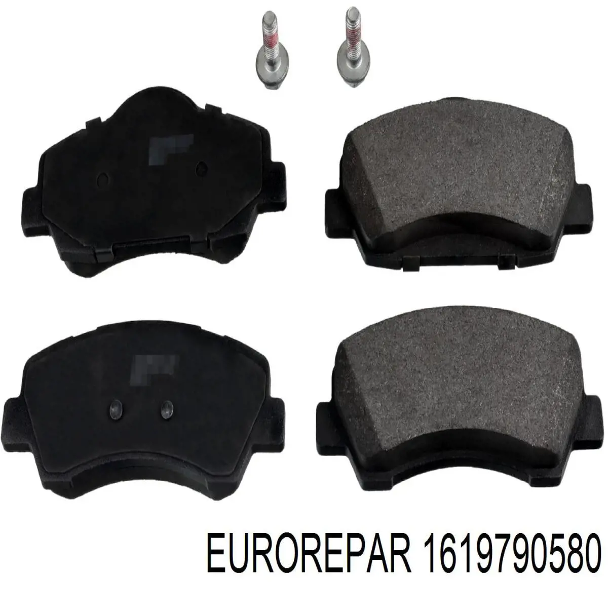 Передні тормозні колодки 1619790580 Peugeot/Citroen