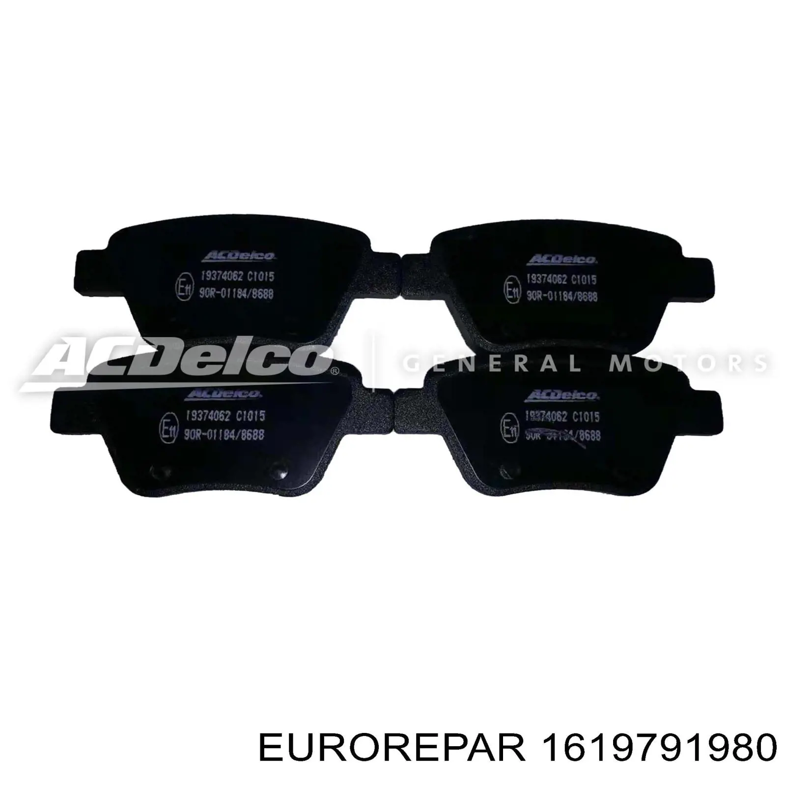 Задні гальмівні колодки Eurorepar 1619791980 ціна, від 16.66 USD