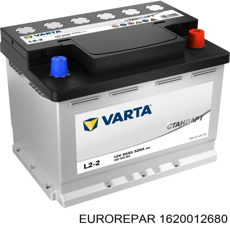Купити 1620012680 Eurorepar Автомобільна батарея