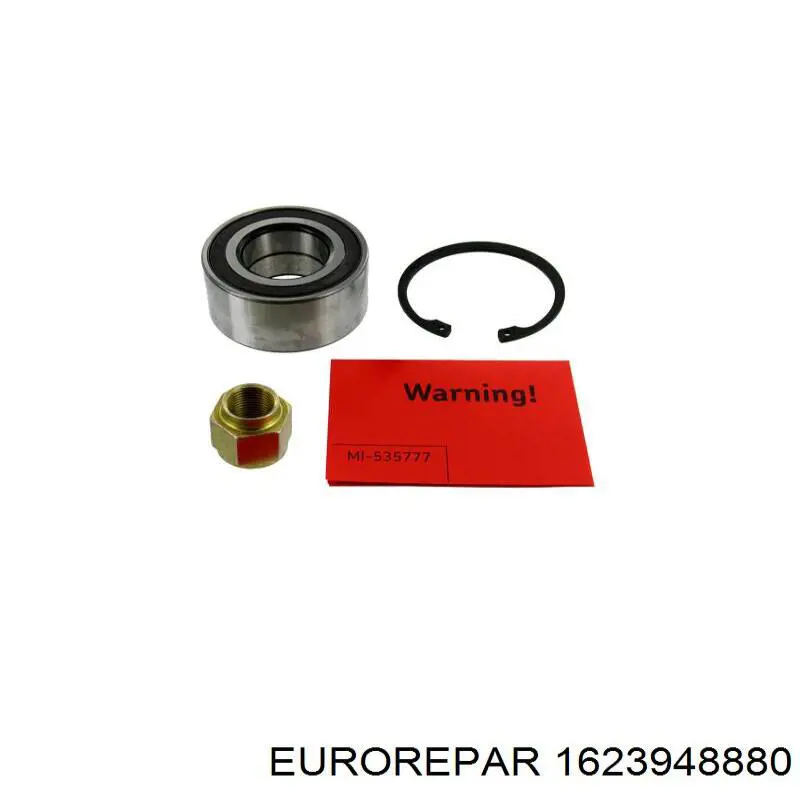 1623948880 Eurorepar Підшипник маточини передньої