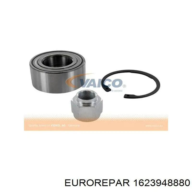 Купити 1623948880 Eurorepar Підшипник ступиці передньої