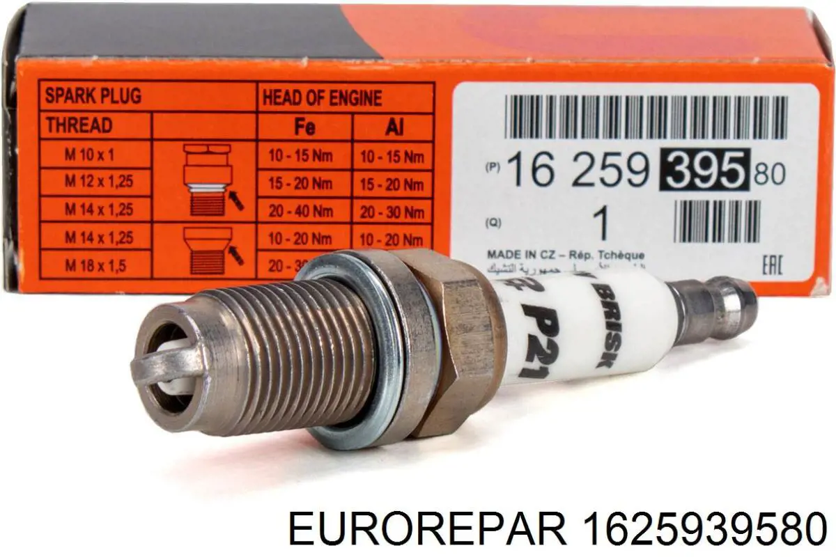 Купити 1625939580 Eurorepar Свічка запалювання