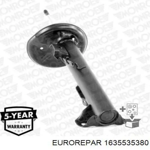 Амортизатора передній лівий 1635535380 Eurorepar