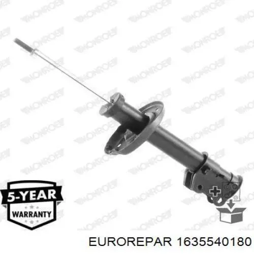 Амортизатор передній, правий 1635540180 Eurorepar
