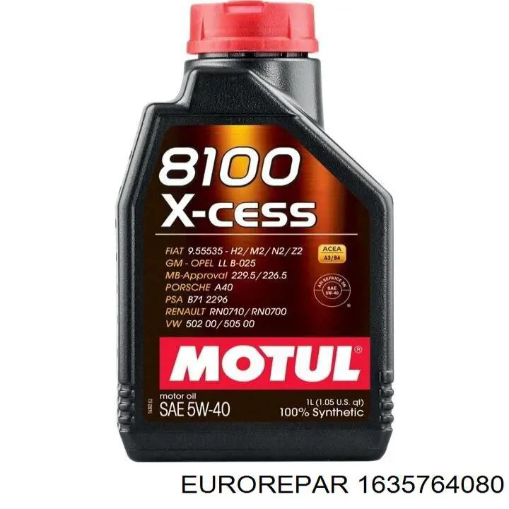 1635764080 Eurorepar Масло двигуна