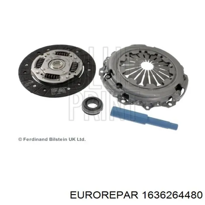 Купити 1636264480 Eurorepar Комплект зчеплення (диск, корзина, підшипник)