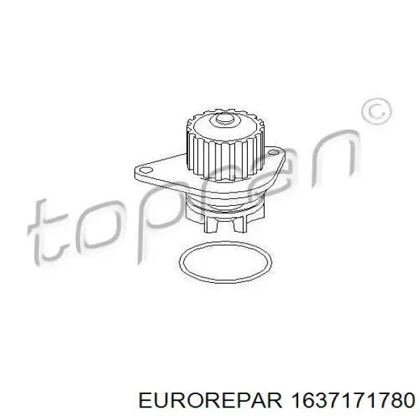 1637171780 Eurorepar Насос охолодження